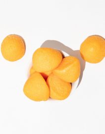 Orange paintballs